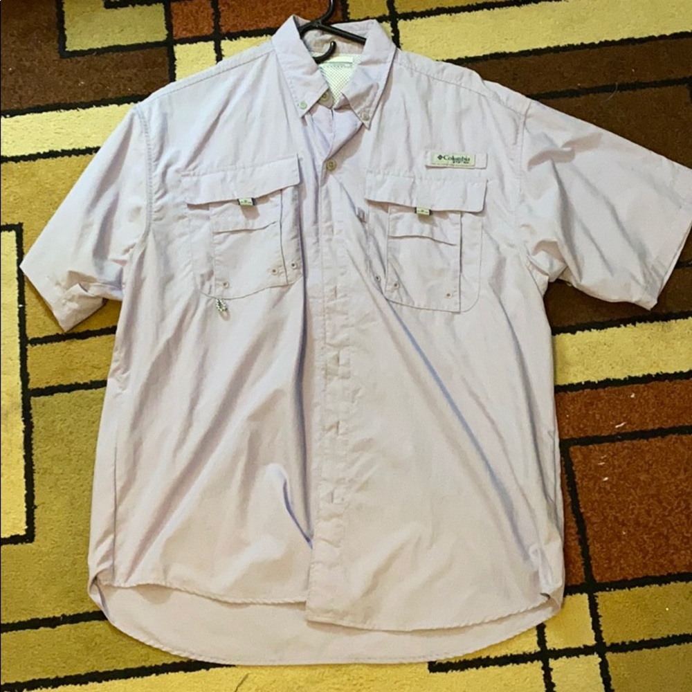 men’s columbia fishing shirt